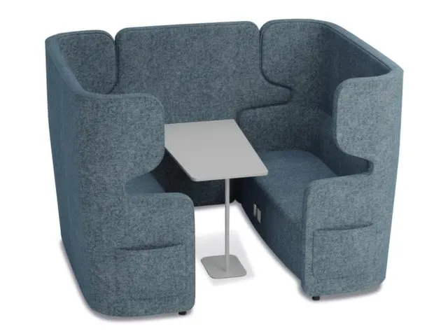 Ensemble Fauteuils Et Canapé 2Sofas Table 4 Sièges Insonorisant