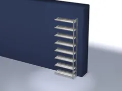 dossierstelling,aanbouwveld,HxBxD 2700x1010x335mm,vaklast 60kg