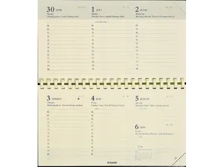 Agenda 2027 Brepols Omniplan Genova 7dagen/2pagina's spiraal zwart - 4