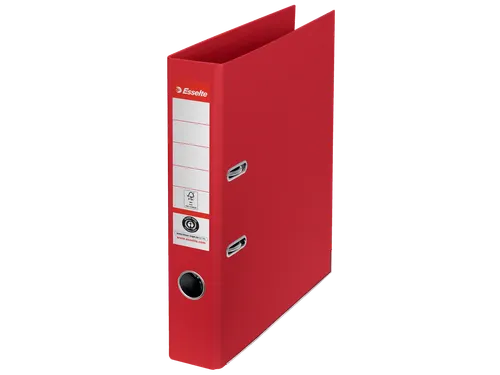 Esselte No.1 Ordner 50mm Rood 100% Gerecycled karton
