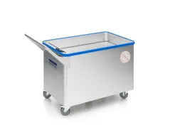 aluminium bakwagen,draagverm. 130kg,laadvl. LxB 1070x740mm,480l
