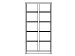 zwaarlastkast 1950x1040x630mm openslaande deuren RAL7035 front RAL6011