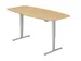 table de conférence à hauteur réglable,HxlxP 635-1285x2200x1030mm