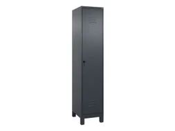 locker,HxBxD 1950x400x500mm,1vak,vak B 400mm,draaigrendel,voeten