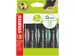 Markeerstift STABILO GREEN BOSS 6070/4 pastel assorti etui à 4 stuks