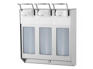 Trio Zeepdispenser Desinfectiemiddeldispenser Beugel Rvs 1000 Ml - 1