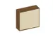Schuifdeurkast 1150x1200x430mm Romp Noten Decor Front Esdoorn