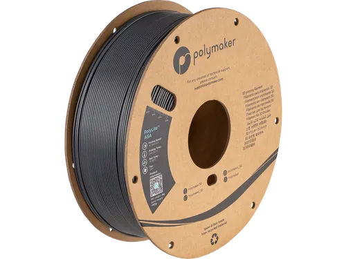 ASA 1,75mm donkergrijs 1kg PolyLite 3D Filament