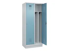 locker voor scheiding van kleding,HxBxD 1950x800x500mm,2vak