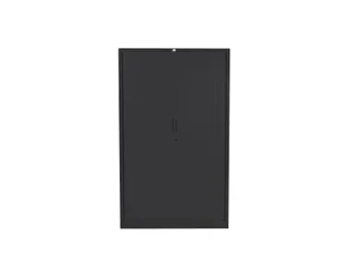 Claudius PLUS Roldeurkast 198x120 Zwart 4 Legborden - 1