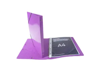 Ringmap IDERAMA A4 4R 15mm paars - 4
