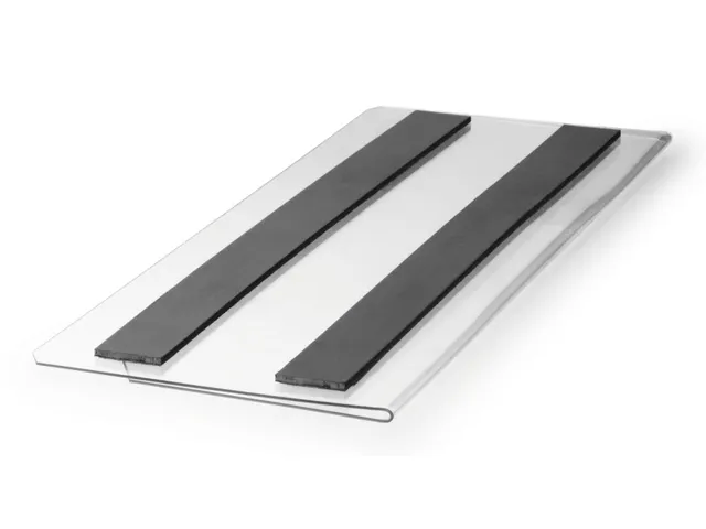 Magnetische documenthoes HARD COVER 1/2 A5 liggend formaat 10 Stuks