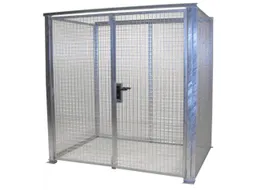 Gasflessendepot Voor 48 Gasflessen 2060x2100x1500mm Staal/draadgaas
