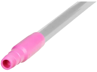 Vikan Hygiene aluminium steel 1260mm Ø25mm roze met schroefdraad - 3