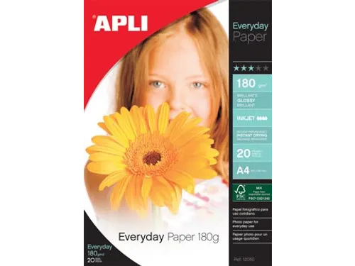 Fotopapier Apli 180 Gram A4