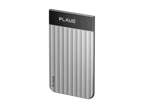 PLAUD Note Pro AI-notitieapparaat Voice Recorder 64Gb Zilver