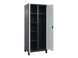 wasgoedverdeelkast,HxBxD 1950x800x500mm,vak B 400mm,draaigrendel - 2
