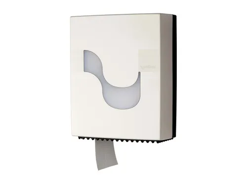 Toiletpapier dispenser Celtex Mini Jumbo wit
