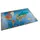 Onderlegger PVC 37,5x57,5cm wereld