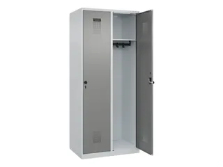 locker,HxBxD 1850x800x500mm,2vak,vak B 400mm,draaigrendel - 2