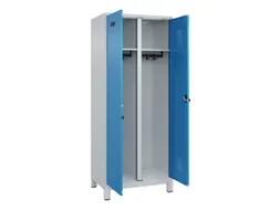 locker voor scheiding van kleding,HxBxD 1950x800x500mm,2vak