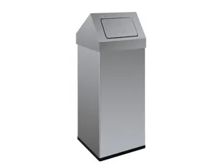 Carro-Push Afvalbak RVS 110 Liter - 1
