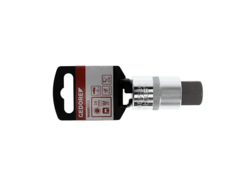GEDORE RED R62551910 Schroevendraaierbit 1/2 inch 19mm lengte 55mm
