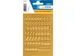 Etiket Herma 4184 12mm Getallen 0-9 Goudfolie 66 stuks