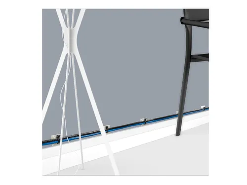StarTech.com CBMCTM3 kabelbindersokkel Wit Nylon 100 stuks