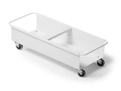 Durable Durabin 40 Liter SQUARE TROLLEY DUO