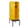locker met bank,HxBxD 1950x600x815mm,2vak,vak B 300mm,draaigrendel