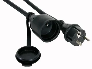 Rubber Verlengkabel Met Krimpkous 3g2.5 3 M Penaarde IP44 - 1
