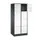 grootvolume-lockersysteem,HxBxD 1950x820x600mm,2x4vakken,cil.-slot