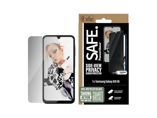 PanzerGlass SAFE. by 2-Way Privacy Screen Protector Samsung Galaxy