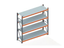 Breedvakstelling Basisveld Hxbxd 2700x2870x800mm 4 Stalen Legborden