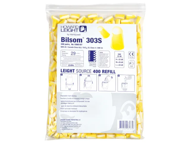 Howard Leight Bilsom 303S oordoppen navulling à 200 paar - S