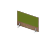 opzetpaneel bureau aanbouw zijkant NT-cherry BN7048-groen 800mm