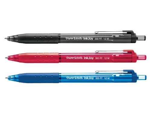 Balpen Paper Mate Inkjoy 300RT medium blauw
