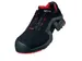 Uvex 8516.2 lage S3 veiligheidsschoenen, SRC, ESD, zwart/rood, maat 45