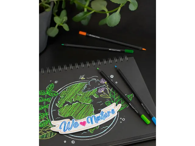 Kleurpotlood Black Edition 36 stuks in bliketui