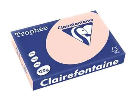 Trophée Pastel gekleurd papier A4 120 gram 250 vel zalm