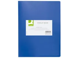Showalbum A4 PP 40 Tassen Blauw