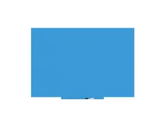 Whiteboard Rocada Skincolour 100x150cm blauw gelakt