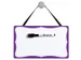 Quartet Vintage Bord Paars 15x25cm