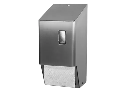 Toiletpapier houder RVS 2 Rollen