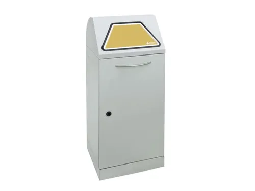 afvalverzamelaar,niet-brandbaar,1x75l,HxBxD 1000x400x380mm