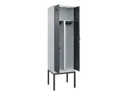 PBM-locker,HxBxD 2120x600x500mm,2vak,vak B 300mm,draaigrendel