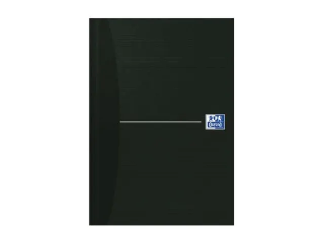 Livre relié Oxford Smart Black A5 ligné 96 feuilles