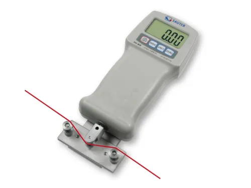 krachtmeter,behuizing kunststof,meetbereik 250 N,afleesbaarheid 0,1 N