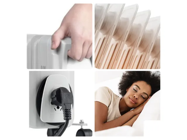 Olieradiator 2000W 9 Ribben